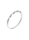 Bague "Eternelle Tor" Or blanc et Diamants