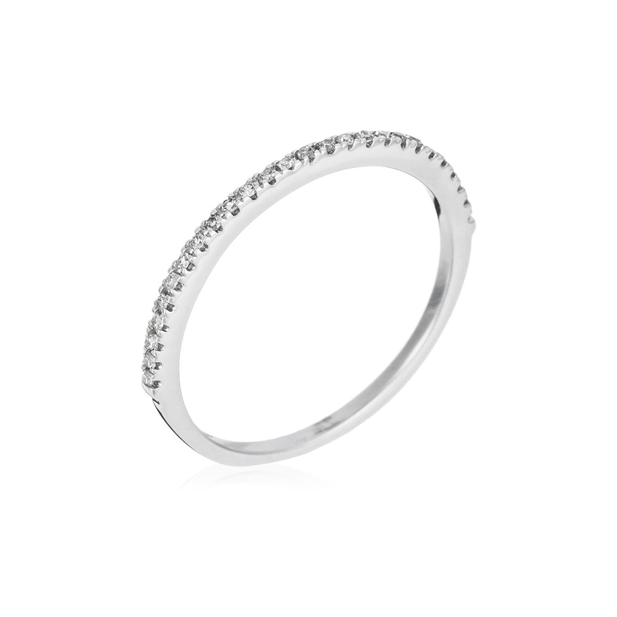 Bague "Belle Alliance" Or blanc et Diamants Bague "Athéna Envoûtante" Or blanc et Diamant