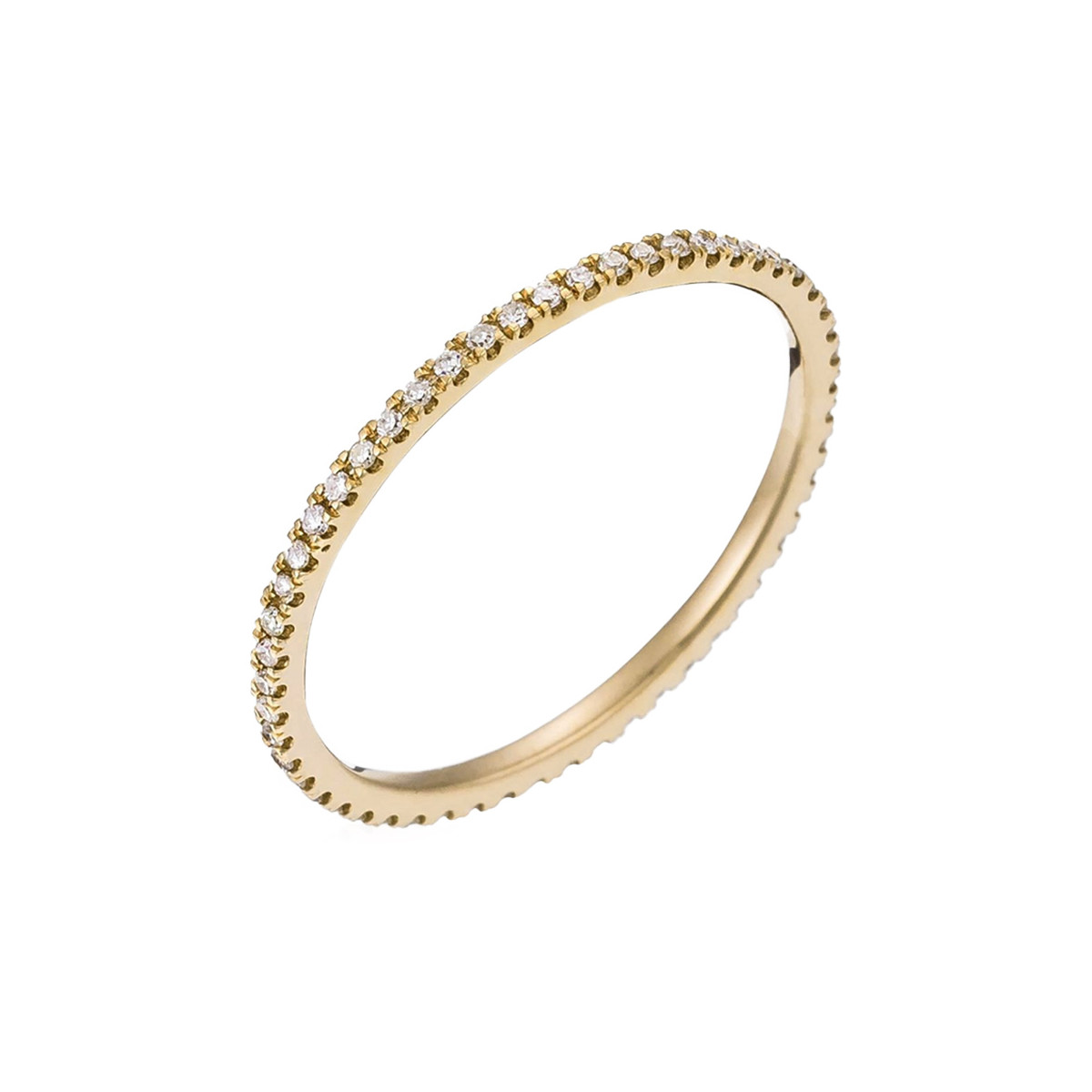 Bague "Belle Alliance Tour Complet" Or jaune et Diamants Bague "Athéna Antique" Or jaune et Diamant