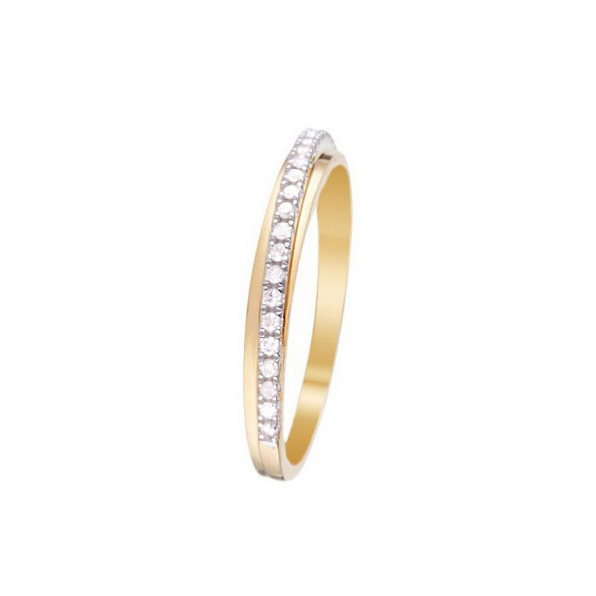 Bague " Guillemette" Or jaune et Diamant