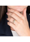 Bague "Cayuga" Or jaune et Diamants
