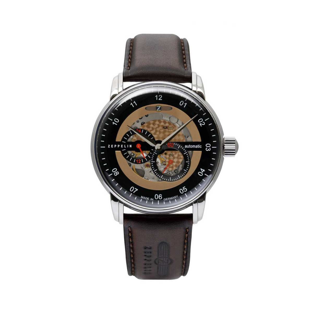 Montre Zeppelin Automatique - Noir - 43 mm - 8664-5 Montre Zeppelin Automatique - Noir - 43 mm - 8664-5