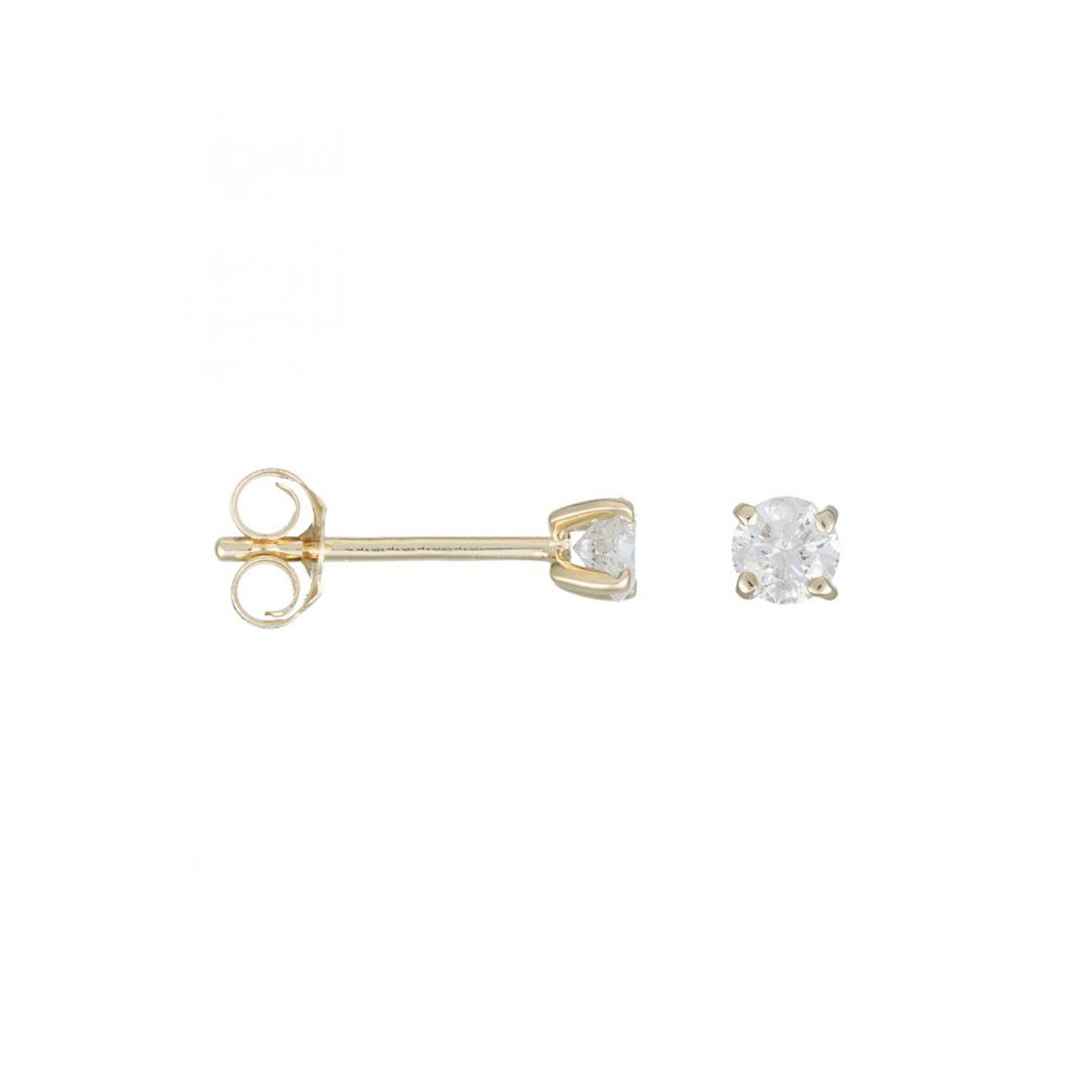 Boucles d'oreilles Or Jaune et Diamant Boucles d'oreilles "Nymphe Éblouissante" Or jaune et Diamant