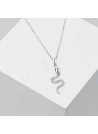 Pendentif Or Blanc et Diamant