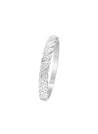 Bague "Java" Or blanc et Diamants