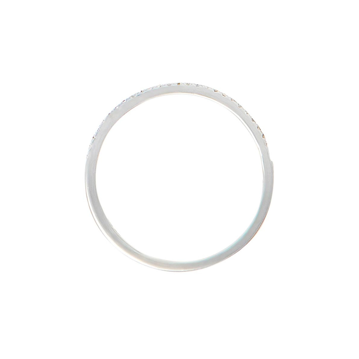 Bague Alliance "Simply you" Or blanc et Diamants Bague Alliance "Simply you" Or blanc et Diamants