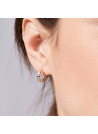 Boucles d'oreilles Or Jaune et Diamant