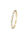 Bague Alliance "Eternelle" Or jaune et Diamants