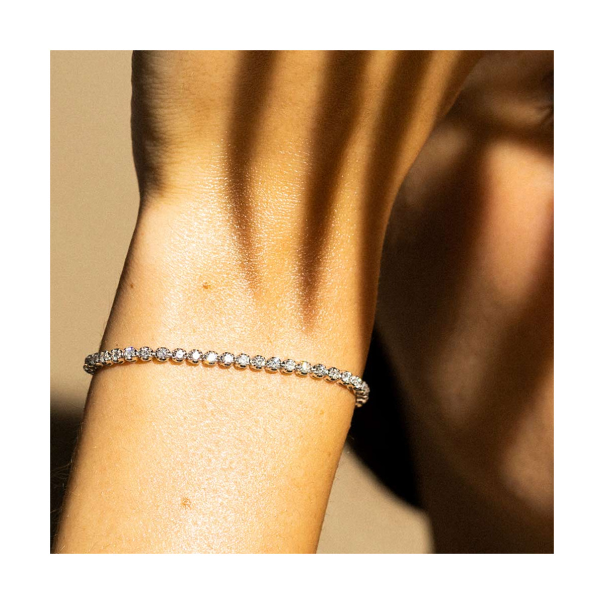 Bracelet Or Jaune et Diamant Bracelet "Amour Brillantissime" Or jaune et Diamant