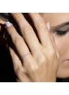 Bague Alliance "Belle Alliance Tour Complet" Or rose et Diamants