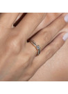 Bague "Eclat Joli" Or jaune et Diamants
