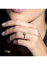 Bague Or Blanc et Diamants