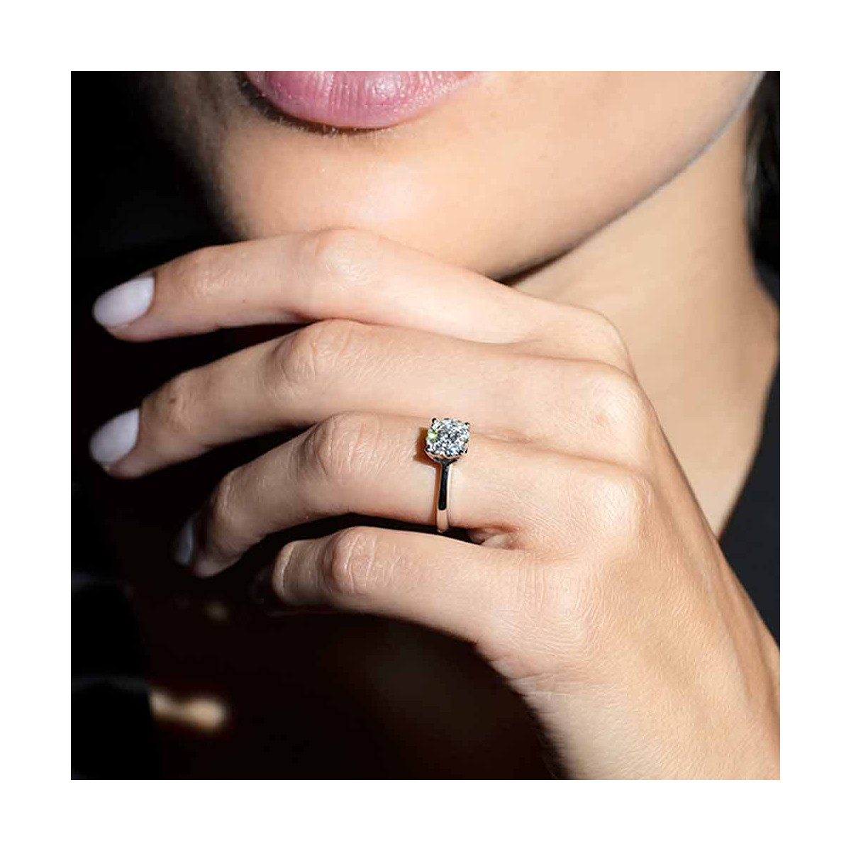 Bague Or Blanc et Diamants Bague "Artémis Envoûtante" Or blanc et Diamant