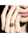 Bague "Citrine" Or Jaune Diamants