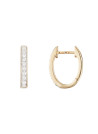 Boucles d'oreilles Or Jaune "PURE SEDUCARATION" Diamants 0,20 carat