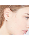 Boucles d'oreilles Or Jaune "PURE SEDUCARATION" Diamants 0,20 carat