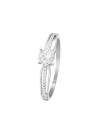 Bague "La Promise" Or blanc et Diamants