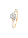 Bague "Mon Idéal" Or jaune et Diamants