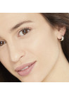 Boucles d'oreilles Or Jaune et Diamant