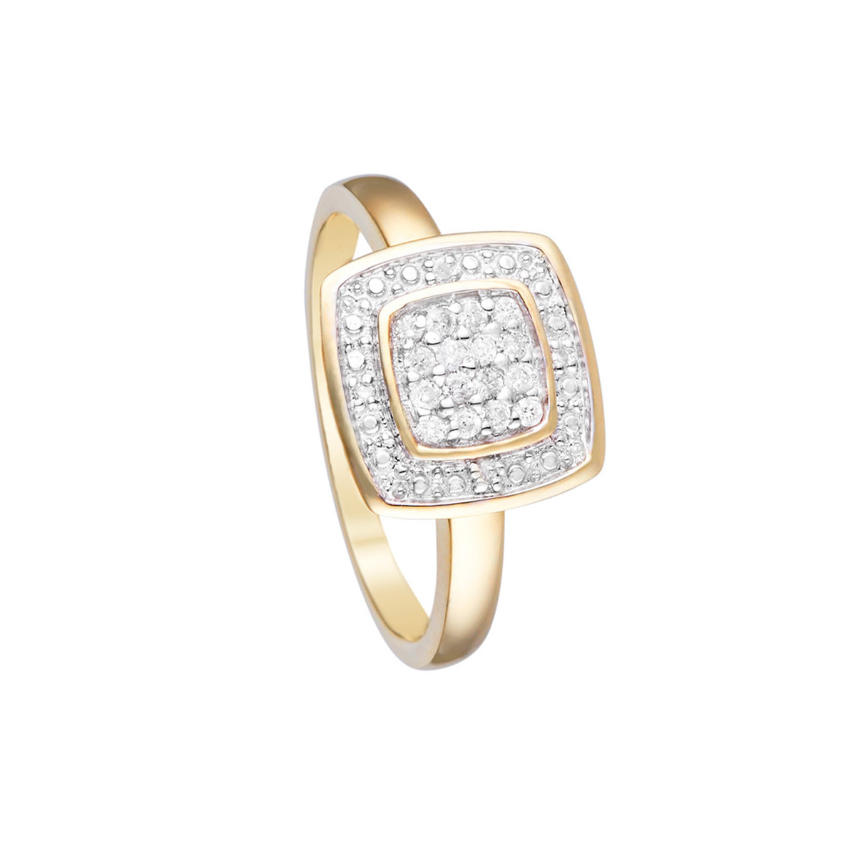 Bague "Lima" Or jaune et Diamants Bague "Olivia" Or jaune et Diamant