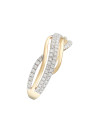 Bague "Ara" Or jaune et Diamants