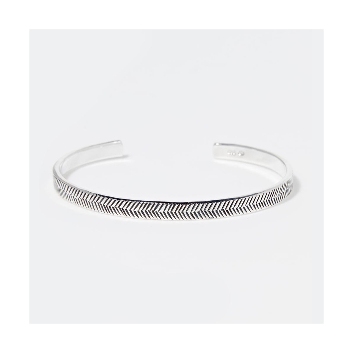 Bracelet argent massif Bracelet "Wilco" Argent