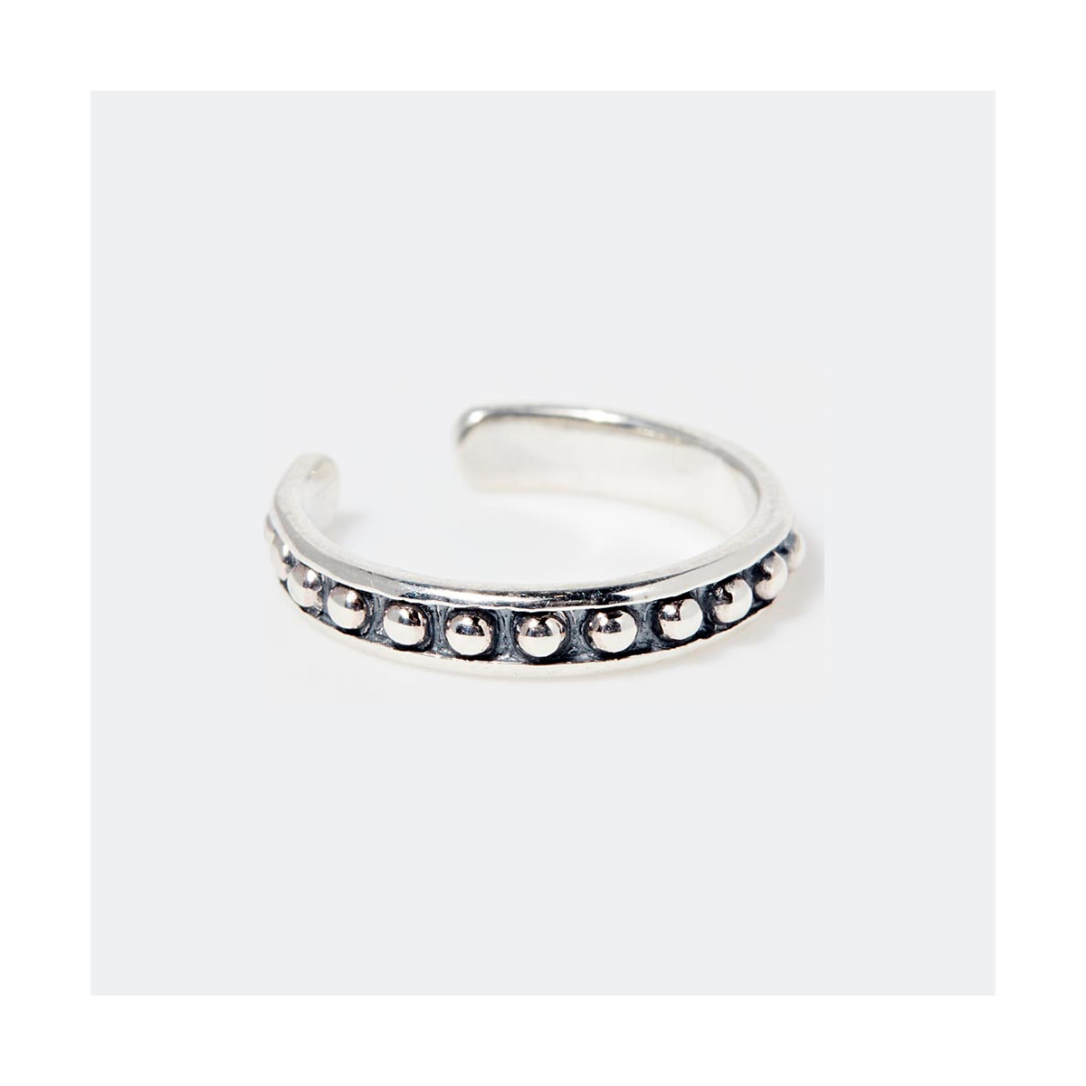 Boucles d'oreilles argent massif Earcuff "Arroz" Argent 925