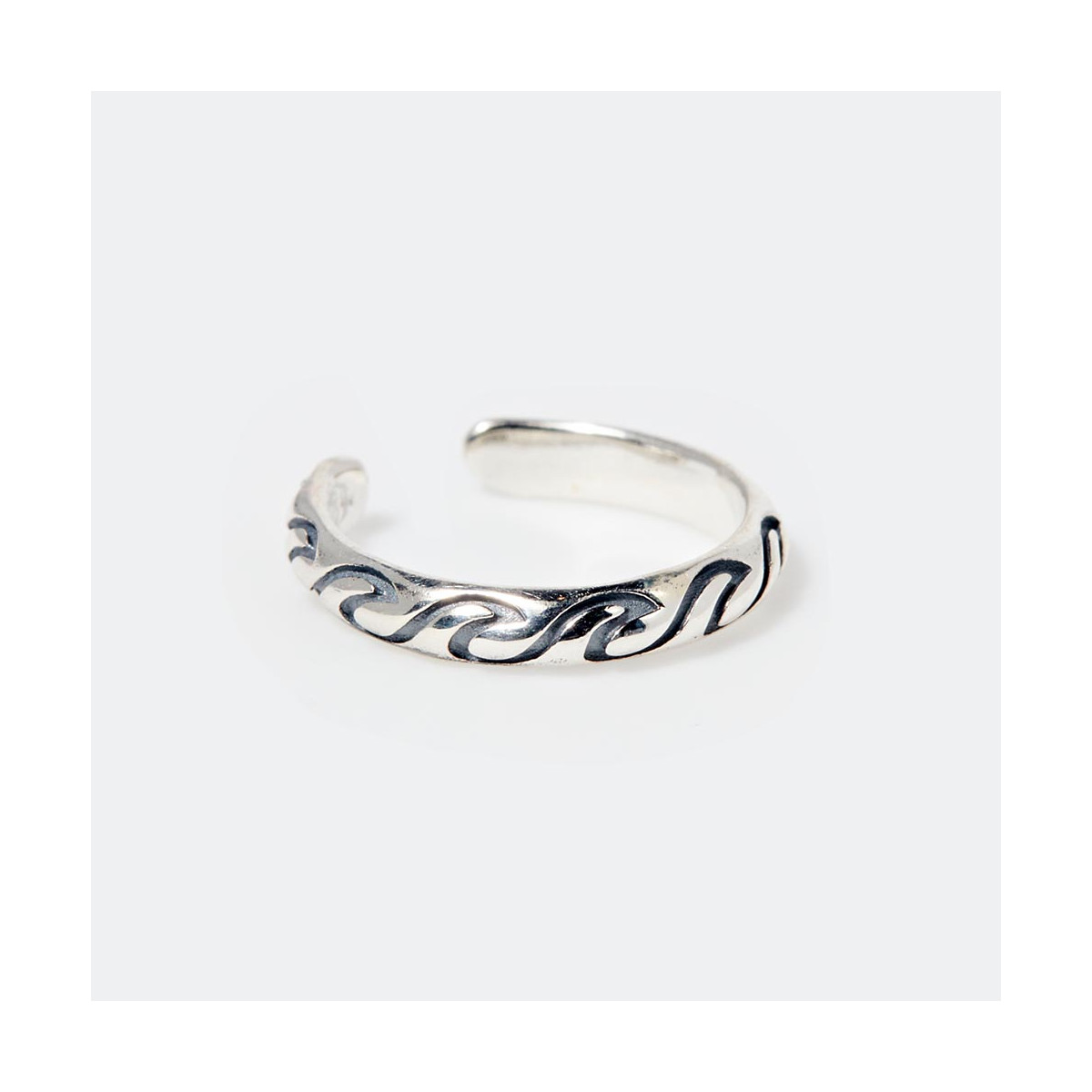Boucles d'oreilles argent massif Earcuff "Ají" Argent 925