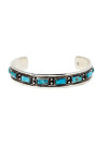 Bracelet "Nahui" Argent et Turquoise