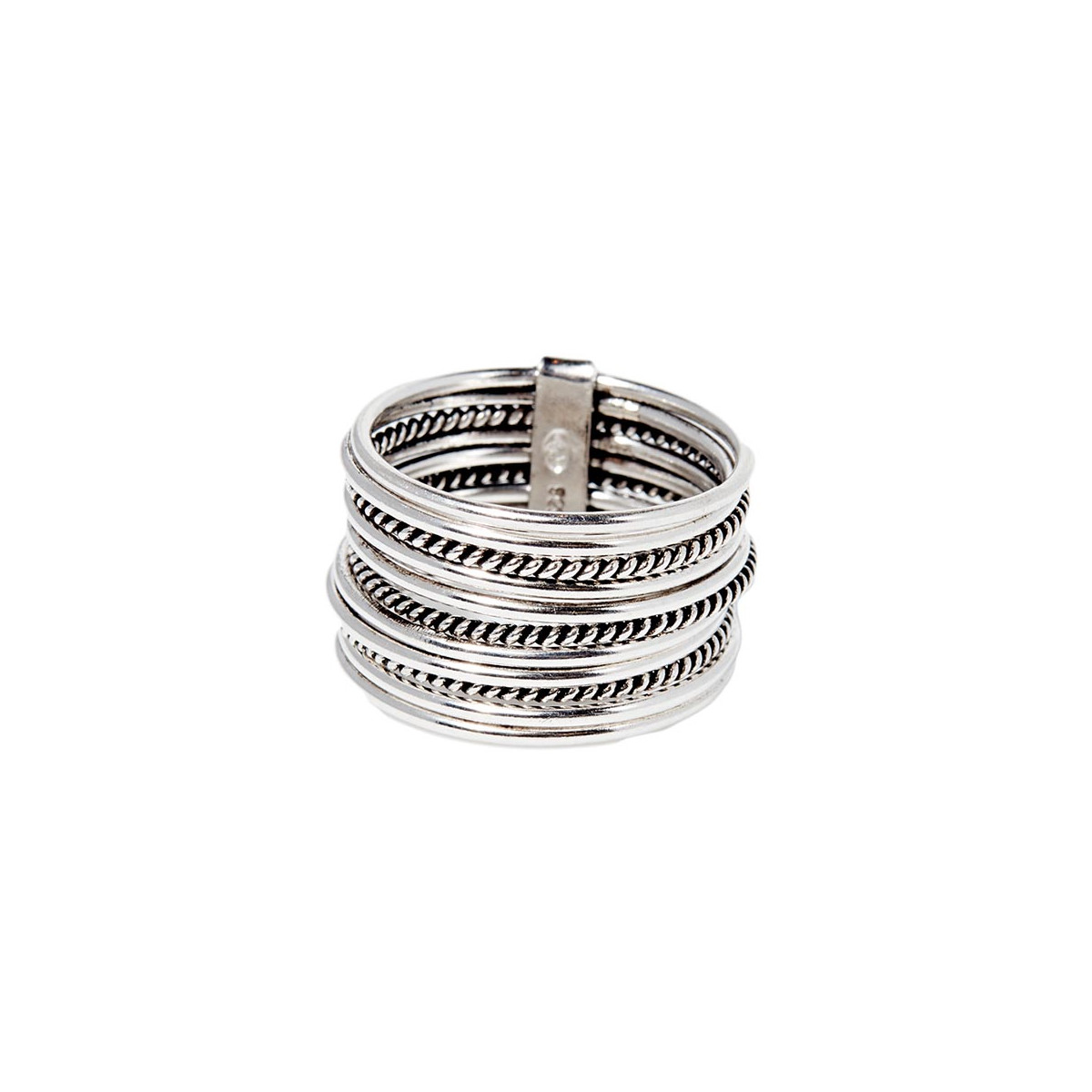 Bague "Popoca" Argent Massif Bague "Penca" Argent Massif 925/1000