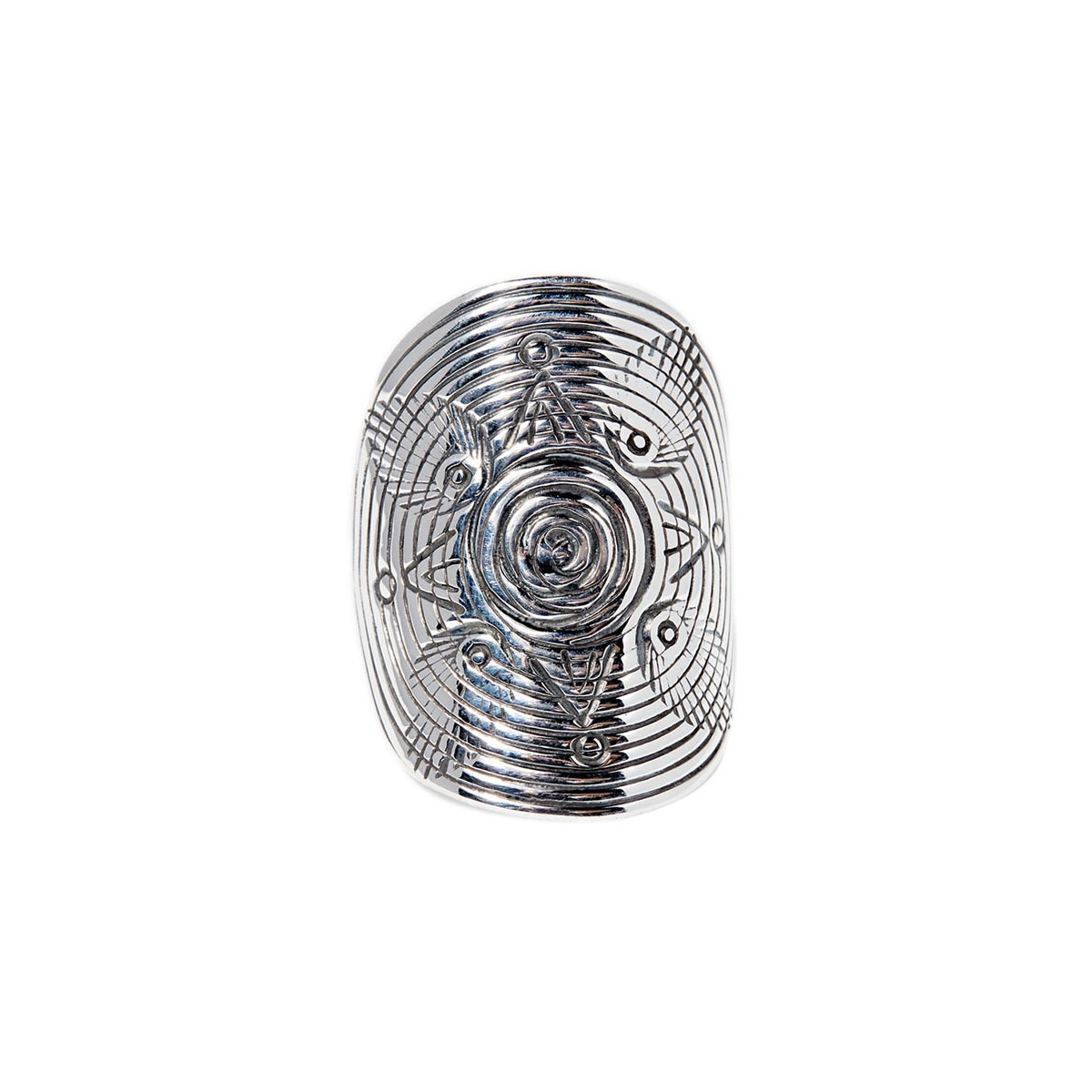 Bague "Cacao" Argent Massif Bague "Passiflora" Argent Massif 925/1000