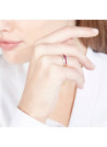 Bague "Santa Fe Rubis" Or jaune et Diamants