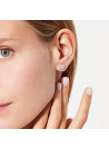 Boucles d'oreilles Or Blanc et Diamant
