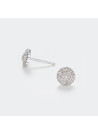 Boucles d'oreilles Or Blanc et Diamant