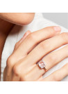 Bague "Quartissime Quartz" Or rose et Diamants