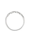Bague Alliance "Eternelle Tor" Or blanc et Diamants