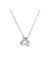 Pendentif Or Blanc et Diamant