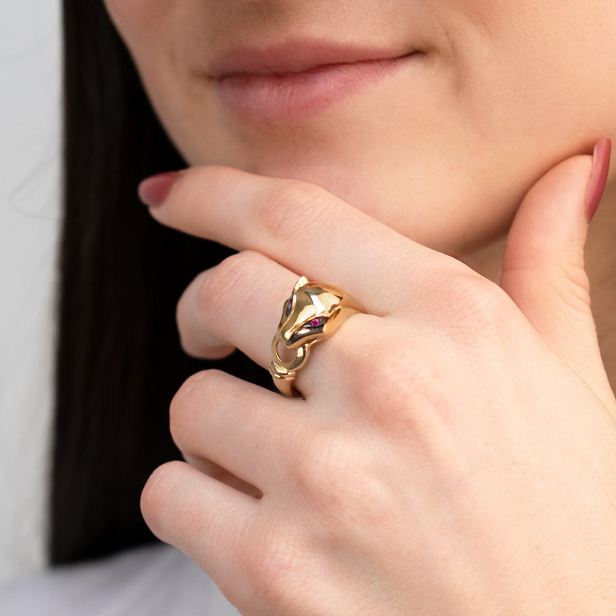 Bague "Gold animal" Or jaune Bague "Émergence" Or jaune