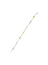 Bracelet Or Jaune et Pierres Précieuse