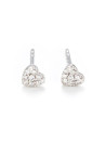 Boucles d'oreilles Or Blanc et Diamant