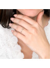 Bague Alliance "Divine" Or jaune et Diamants