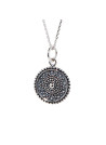 Pendentif"Kha"Argent Massif