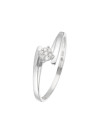 Bague Or Blanc et Diamant
