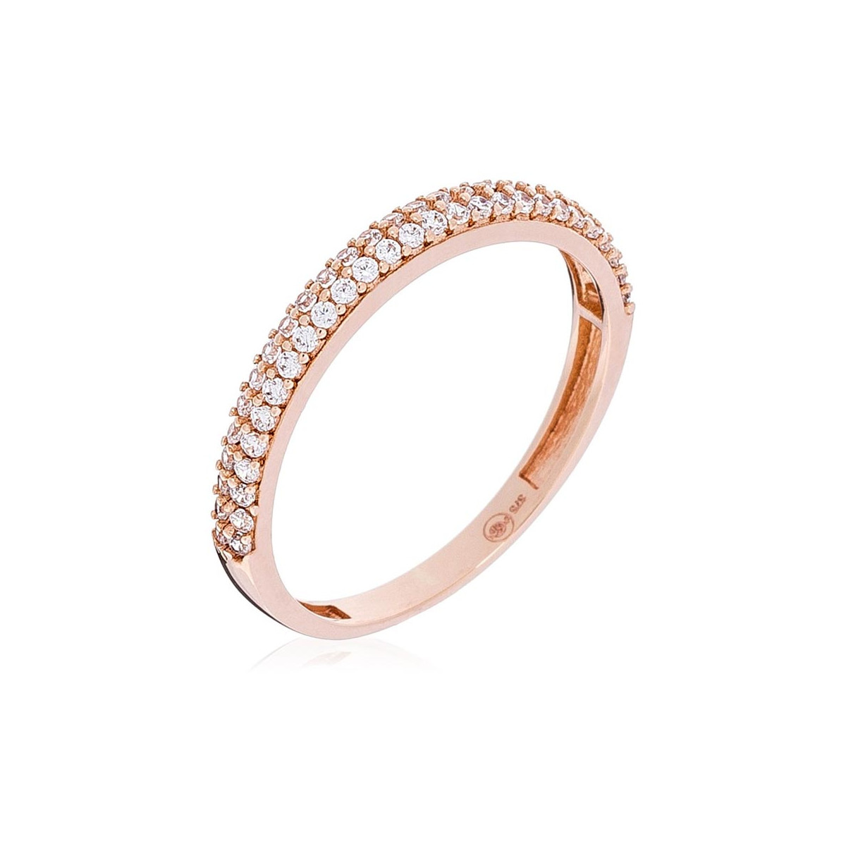 Bague "Étincelle" Or rose