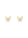 Boucles d'oreilles or jaune et oxydes de zirconium "Illumination"