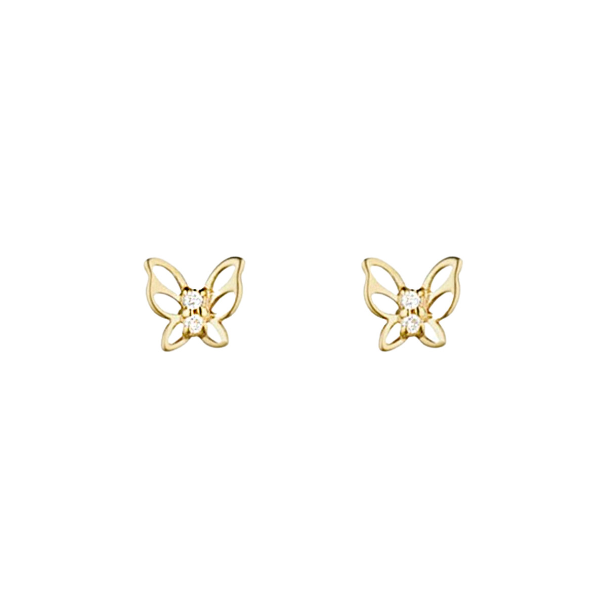 Boucles d'oreilles "Euphorie" Or jaune