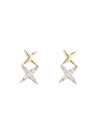 Boucles d'oreilles Or Jaune et Diamant