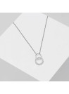 Pendentif Or Blanc et Diamant