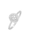 Bague "Beauty Queen" Or blanc et Diamants
