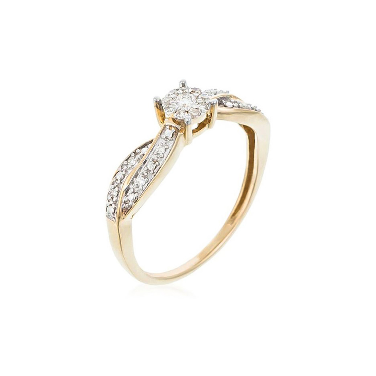 Bague "Eclat Joli" Or jaune et Diamants Bague "Aimante" Or jaune et Diamant